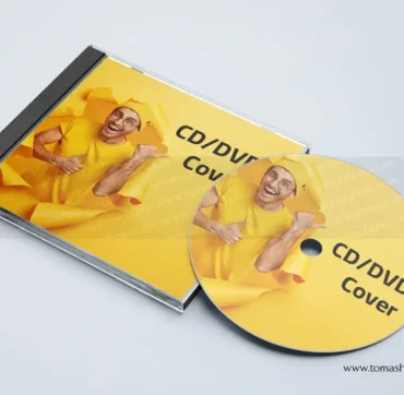 طراحی کاور سی دی